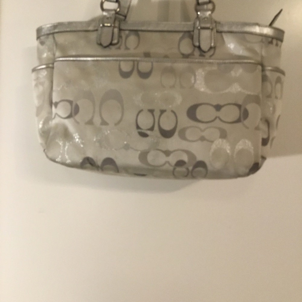 Coach Gray Vintage Satchel Shoulder Bag $65. - Picture 4 of 14